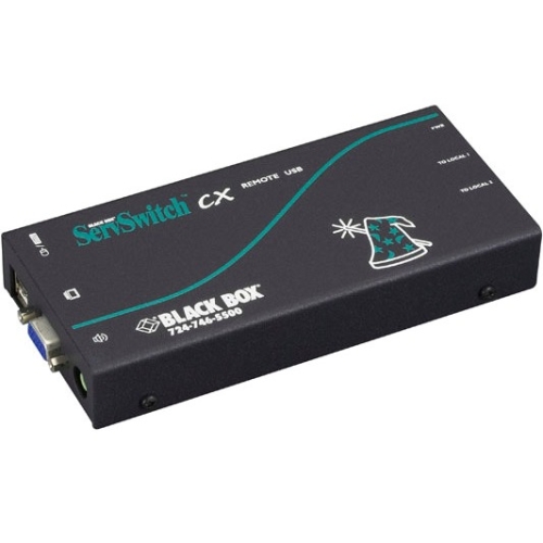 Black Box ServSwitch CX Uno USB Remote Access Module with Audio KV04AU-REM