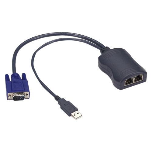 Black Box ServSwitch CX Dual CATx Server Access Module, USB KV1405A