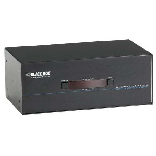 Black Box ServSwtich Wizard VGA, USB, Tri-Head Video KV3304A