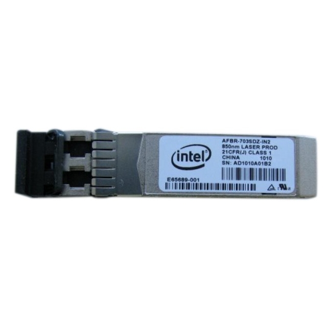 Intel-IMSourcing Dual Rate 1G/10G SFP+ SR (bailed) AFBR-703SDZ-IN2