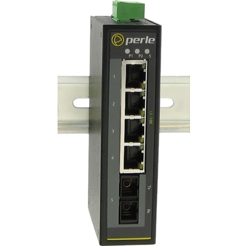 Perle IDS-105F Industrial Ethernet Switch 07010070 IDS-105F-S2SC80