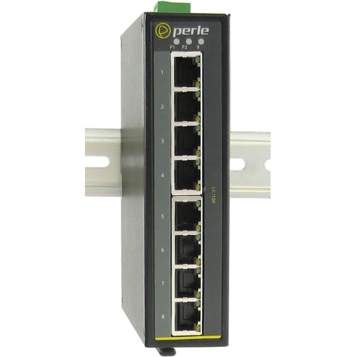 Perle Industrial Ethernet Switch 07010800 IDS-108F-DS1SC20D-XT