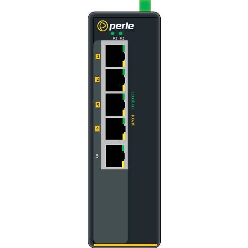 Perle Industrial Ethernet Switch with Power Over Ethernet 07011670 IDS-105GPP