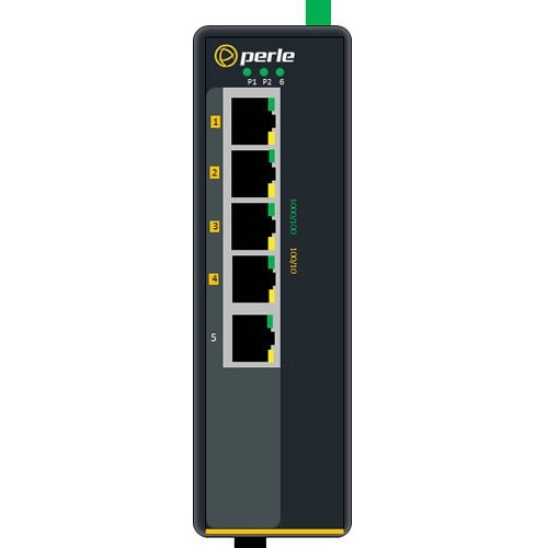 Perle Industrial Ethernet Switch with Power Over Ethernet 07011780 IDS-105GPP-S2SC120