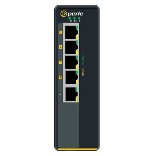 Perle Industrial Ethernet Switch with Power Over Ethernet 07011810 IDS-105GPP-S2ST160