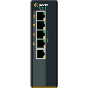Perle Industrial Ethernet Switch with Power Over Ethernet 07011900 IDS-105GPP-S1SC40D