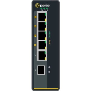 Perle Industrial Ethernet Switch with Power Over Ethernet 07012000 IDS-105GPP-DSFP