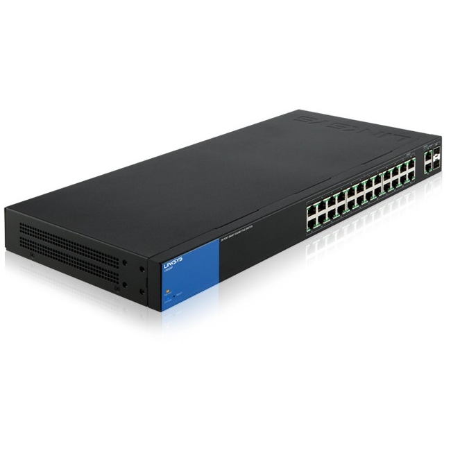 Linksys 26-Port Smart PoE+ Switch LGS326P