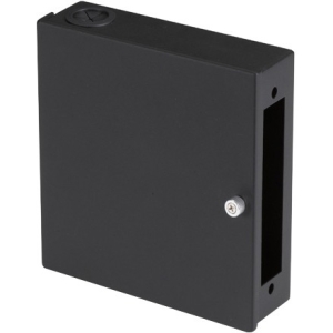Black Box Mini Wallmount Fiber Enclosure, One Adapter Panel, Non-Locking JPM399A-R2