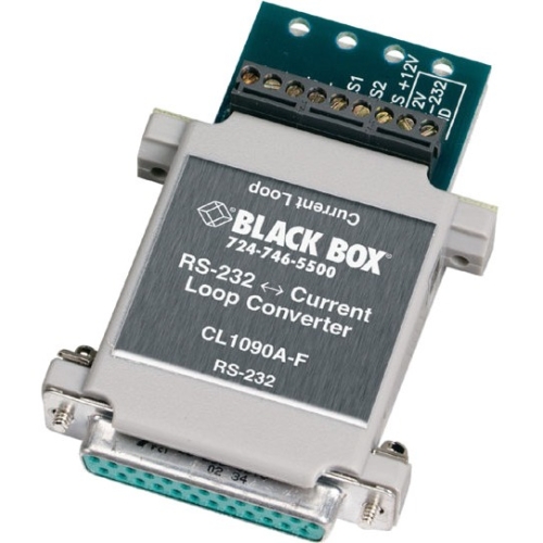 Black Box RS-232 to Current Loop Converter CL1090A-F
