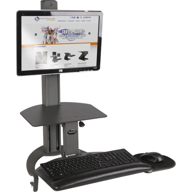 HealthPostures TaskMate Desktop Computer Standing Desk 6300