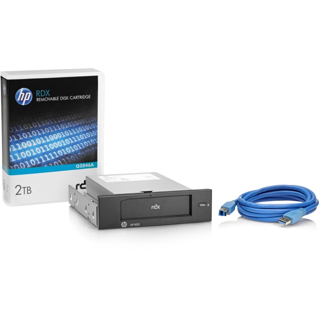 HP RDX 2TB USB3.0 Internal Disk Backup System E7X52A