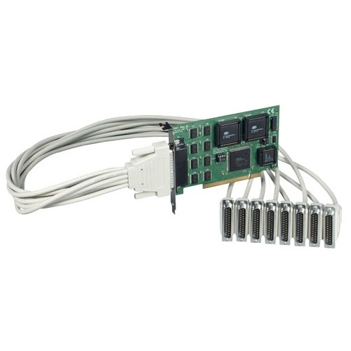 Black Box 8-Port RS-232 PCI Card, 16554 UART IC142C