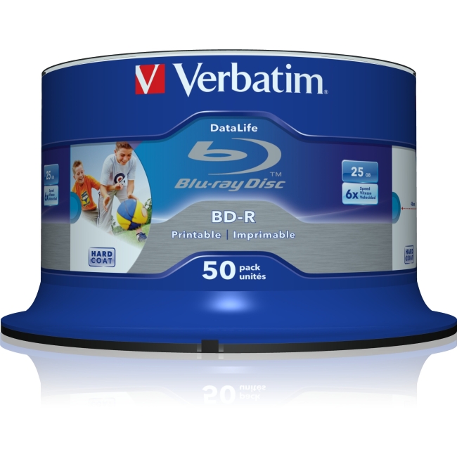 Verbatim 6x 25GB Blu-ray Recordable Media 98485