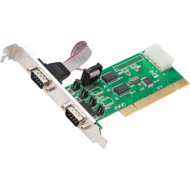 SYBA Multimedia 2-port Serial PCI Multi-I/O Card SD-PCI15039