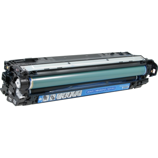 V7 Cyan Toner Cartridge, Cyan For HP Color LaserJet Professional CP5220, CP5225 V75220C