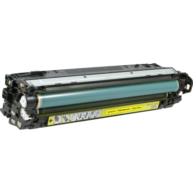 V7 Yellow Toner Cartridge, Yellow For HP Color LaserJet Professional CP5220, CP5 V75220Y