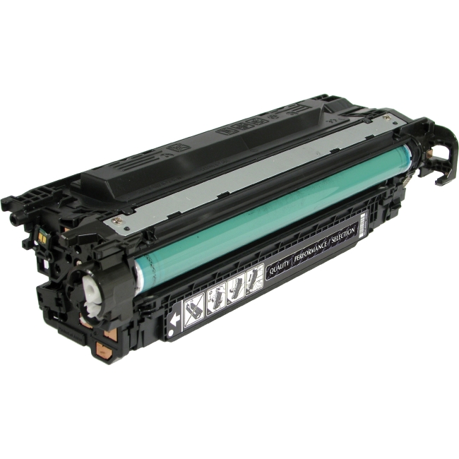 V7 Black Toner Cartridge, Black (High Yield) For HP Color LaserJet CM3530 MFP, C V73525BX