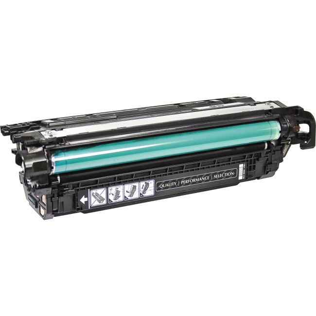V7 Black Toner Cartridge, Black (High Yield) For HP Color LaserJet Enterprise CP V74525BX