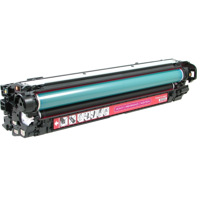V7 Magenta Toner Cartridge, Magenta For HP Color LaserJet Enterprise CP5520, CP5 V75525M