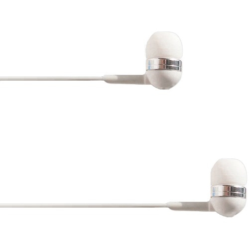 4XEM Ear Bud Headphone White 4XIBUDWH