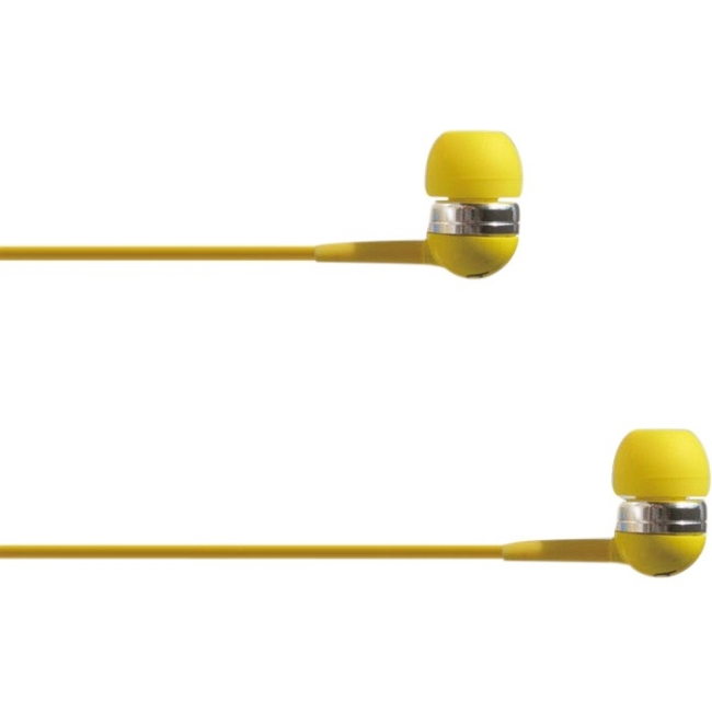 4XEM Ear Bud Headphone Yellow 4XIBUDYL