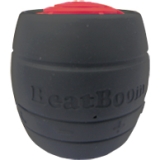 BeatBoom Portable Wireless Bluetooth Speaker with Built in Speakerphone - Black/Red BB3000-BR