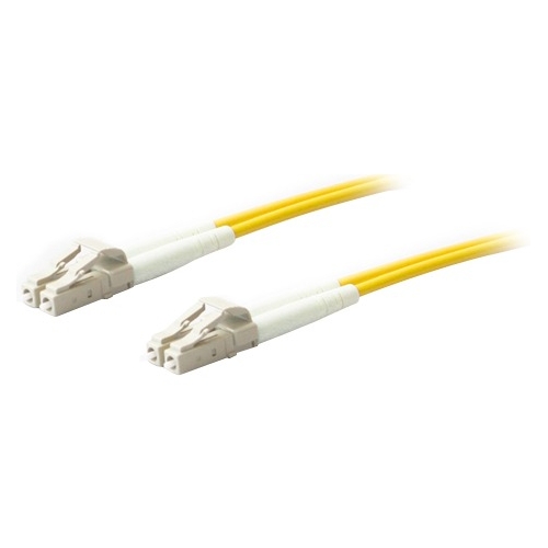 AddOn 7M Single-Mode Fiber (SMF) Duplex LC/LC OS1 Yellow Patch Cable ADD-LC-LC-7M9SMF