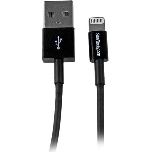 StarTech.com Lightning/USB Data Transfer Cable USBLT1MBS