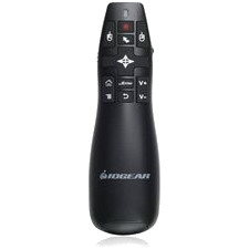 Iogear Red Point Pro 2.4GHz Gyroscopic Presentation Mouse with Laser Pointer GME430R