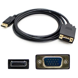 AddOn Mini-DisplayPort Adapter Bundle (VGA, HDMI, DVI) in Black MDP2VGA-HDMI-DVI-B