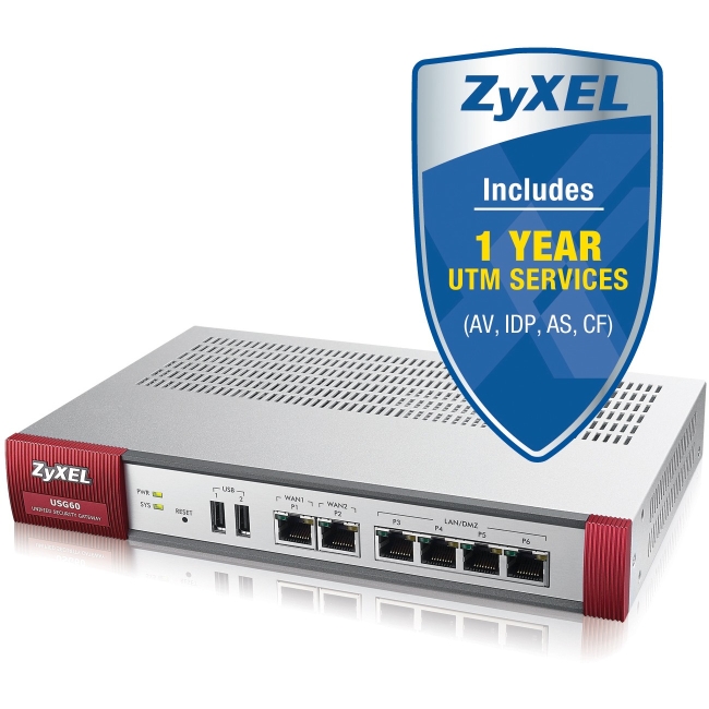 ZyXEL Unified Security Gateway USG60
