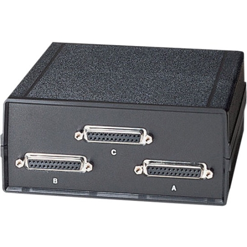 Black Box Lifetime DB25 Switches, (3) Female SWL025A-FFF