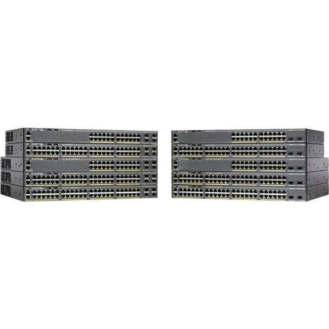 Cisco Catalyst Ethernet Switch - Refurbished WS-C2960X-24PSL-RF 2960X-24PS-L