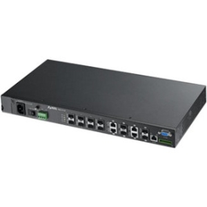 ZyXEL 8-Port GbE L2 Switch with Four GbE Uplink Ports MGS3712F MGS-3712F