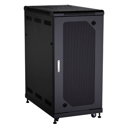 Black Box Select Plus Cabinet with Mesh Front Door, 24U RM2515A