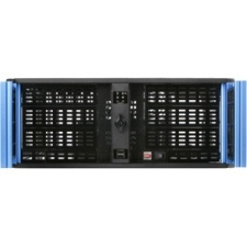 iStarUSA 4U Compact Stylish Rackmount Chassis D-400-6-BLUE D-400-6
