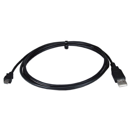 QVS USB 2.0 Male to Micro-B Male High-Speed Data Cable CC2218C-02