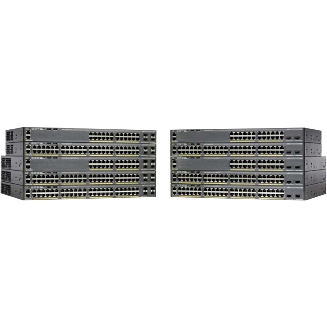 Cisco Catalyst Ethernet Switch - Refurbished WS-C2960X48FPSL-RF 2960X-48FPS-L