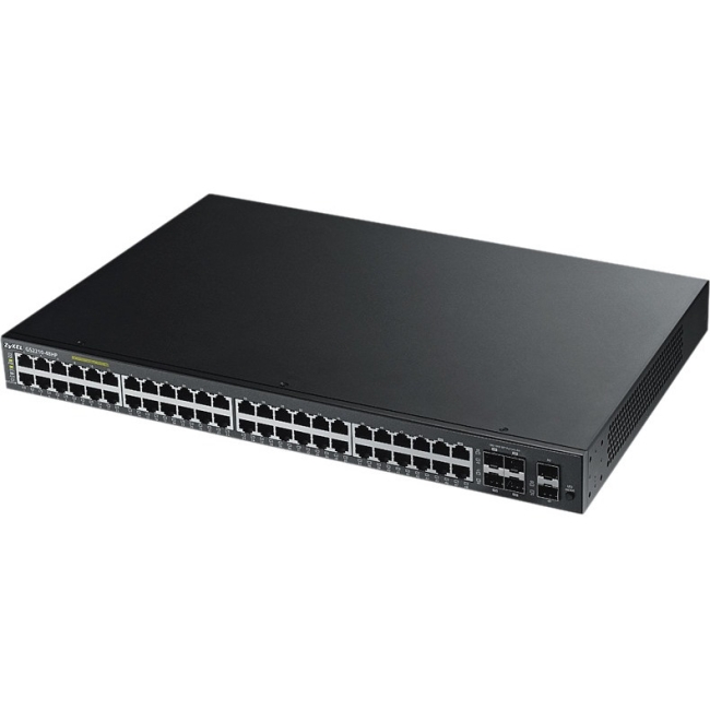 ZyXEL 48-Port GbE L2 PoE Switch GS2210-48HP