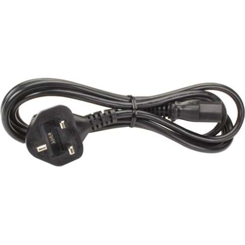 Black Box International Power Cord, BS 1316 U.K. Plug to IEC-60320-C13, 6.5 ft. (2 m) EPXR04