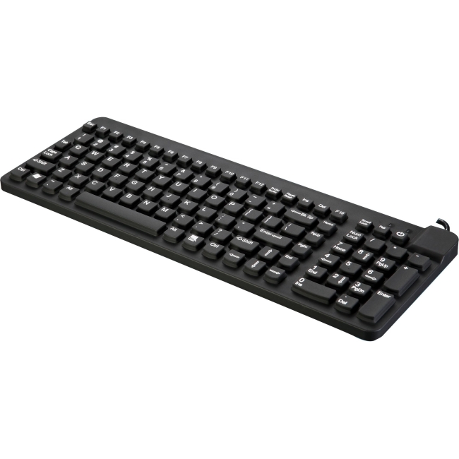 Man & Machine Premium Full Size Waterproof Disinfectable Keyboard RCLP/B5-LT