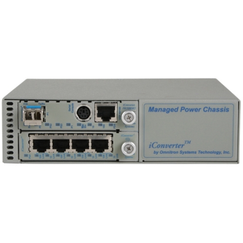Omnitron iConverte Module Power Chassis 8231-1