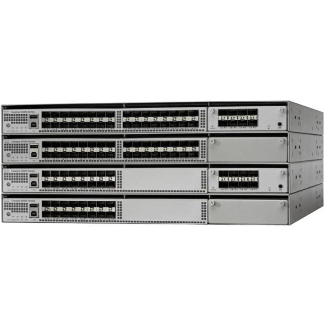 Cisco Catalyst Layer 3 Switch - Refurbished WS-C4500X-24XES-RF WS-C4500X-24X