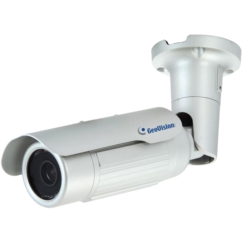 GeoVision 1.3MP H.264 3x zoom Low Lux WDR IR Bullet IP Camera 84-BL12100-001U GV-BL1210