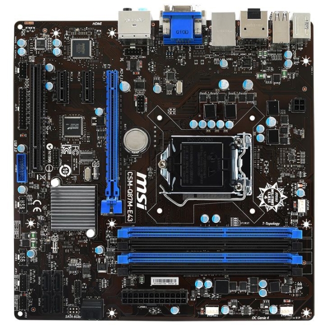 MSI Desktop Motherboard CSM-Q87M-E43