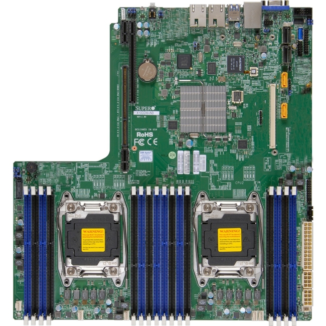 Supermicro Supermicro Server Motherboard - Intel C612 Chipset - Socket R3 (LGA2011-3) - Retail Pack MBD-X10DDW-IN-O