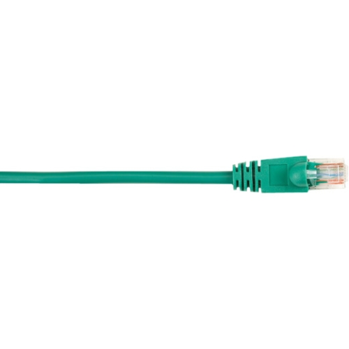 Black Box CAT5e Value Line Patch Cable, Stranded, Green, 15-ft. (4.5-m), 10-Pack CAT5EPC-015-GN-10PAK