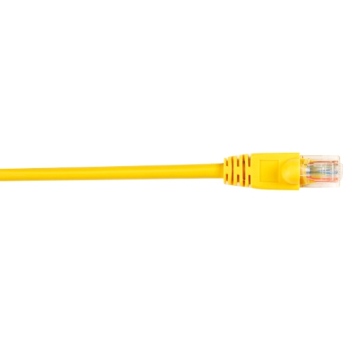 Black Box CAT5e Value Line Patch Cable, Stranded, Yellow, 15-ft. (4.5-m), 5-Pack CAT5EPC-015-YL-5PAK