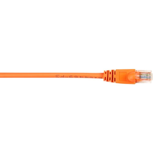 Black Box CAT5e Value Line Patch Cable, Stranded, Orange, 20-ft. (6.0-m), 10-Pack CAT5EPC-020-OR-10PAK